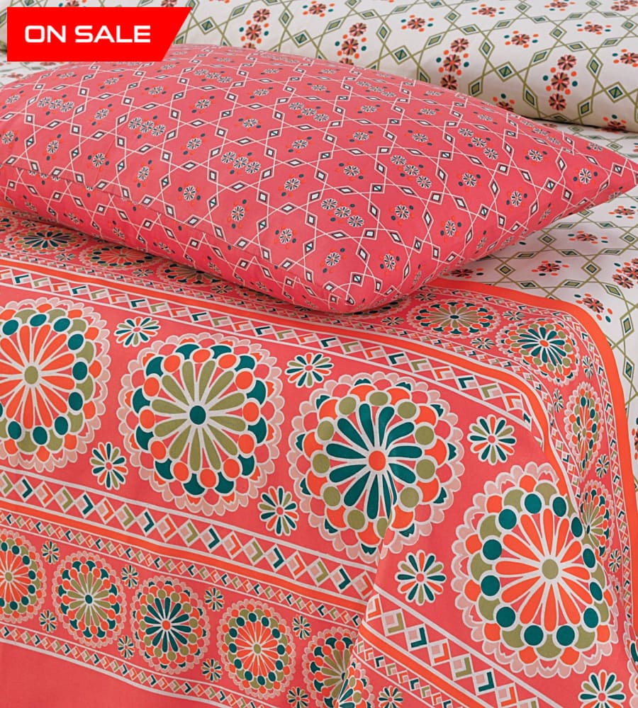 3Pc Bedsheet Set N-61 Bed Sheets