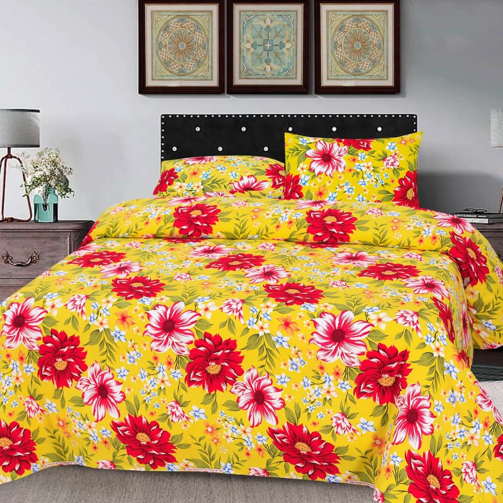 3Pc Bedsheet Set N-80 Bed Sheets