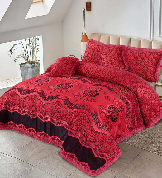 5 Pcs Palachi Bedsheet Set MS-10