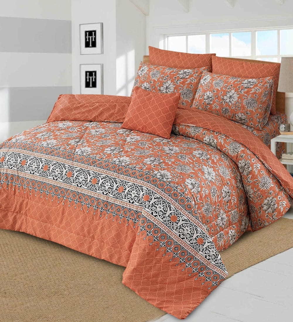 7 Pcs Comforter Set Mh-721 Quilts & Comforters