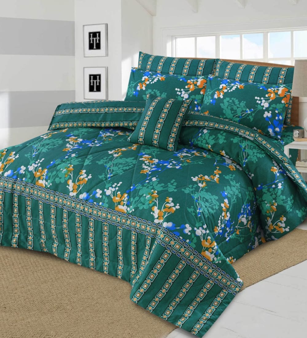 7 Pcs Comforter Set Mh-741 Quilts & Comforters