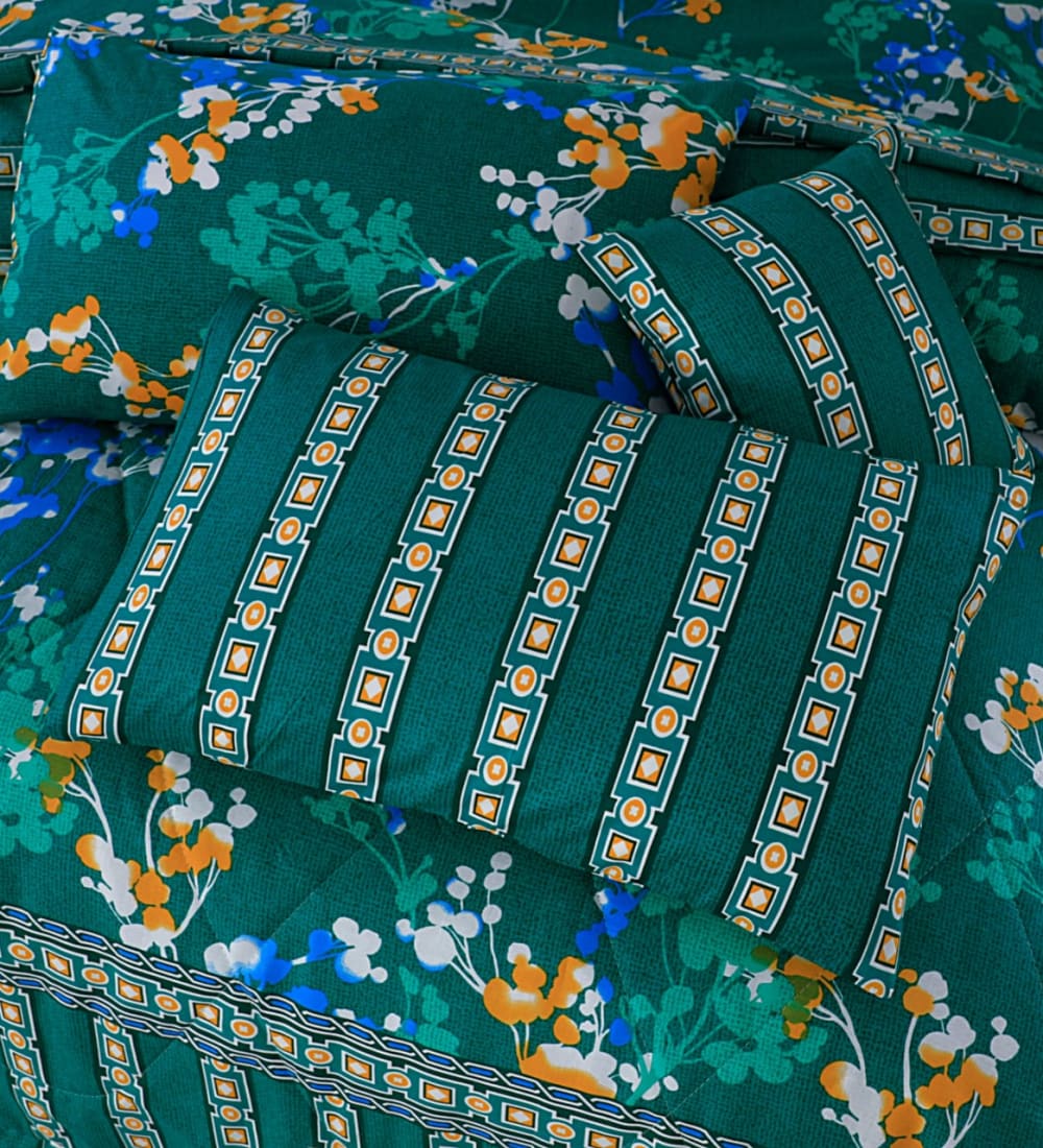 7 Pcs Comforter Set Mh-741 Quilts & Comforters