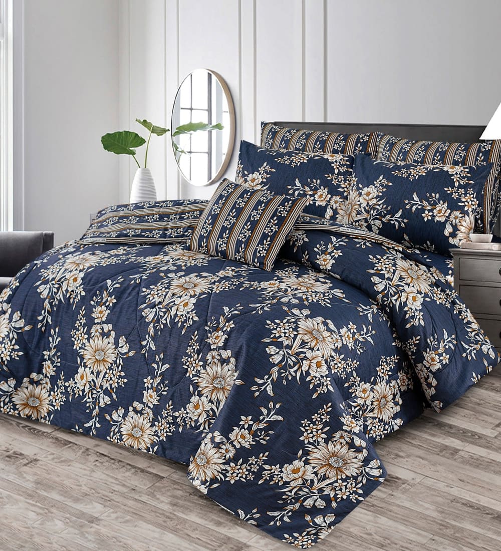 7 Pcs Comforter Set Mh-748 Quilts & Comforters