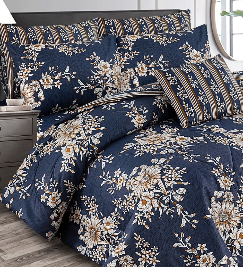 7 Pcs Comforter Set Mh-748 Quilts & Comforters