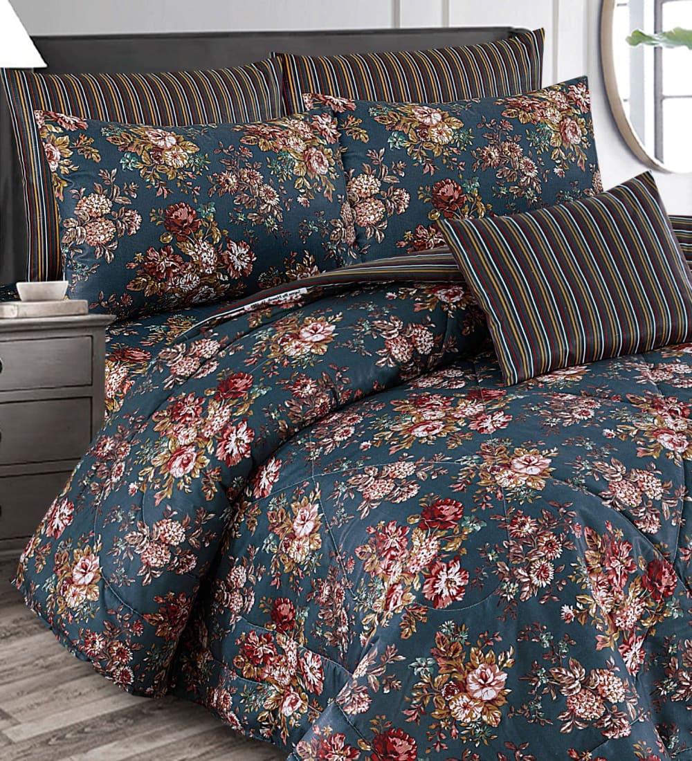 7 Pcs Comforter Set Mh-750 Quilts & Comforters