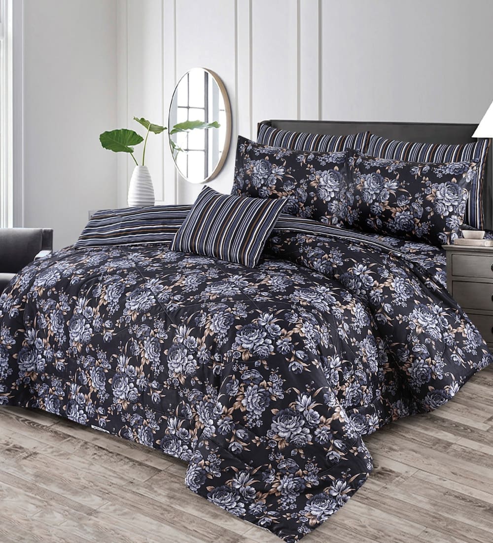 7 Pcs Comforter Set Mh-752 Quilts & Comforters