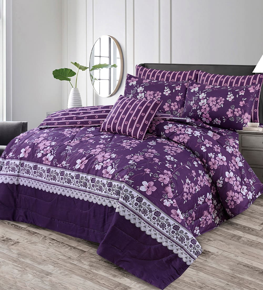 7 Pcs Comforter Set Mh-760 Quilts & Comforters