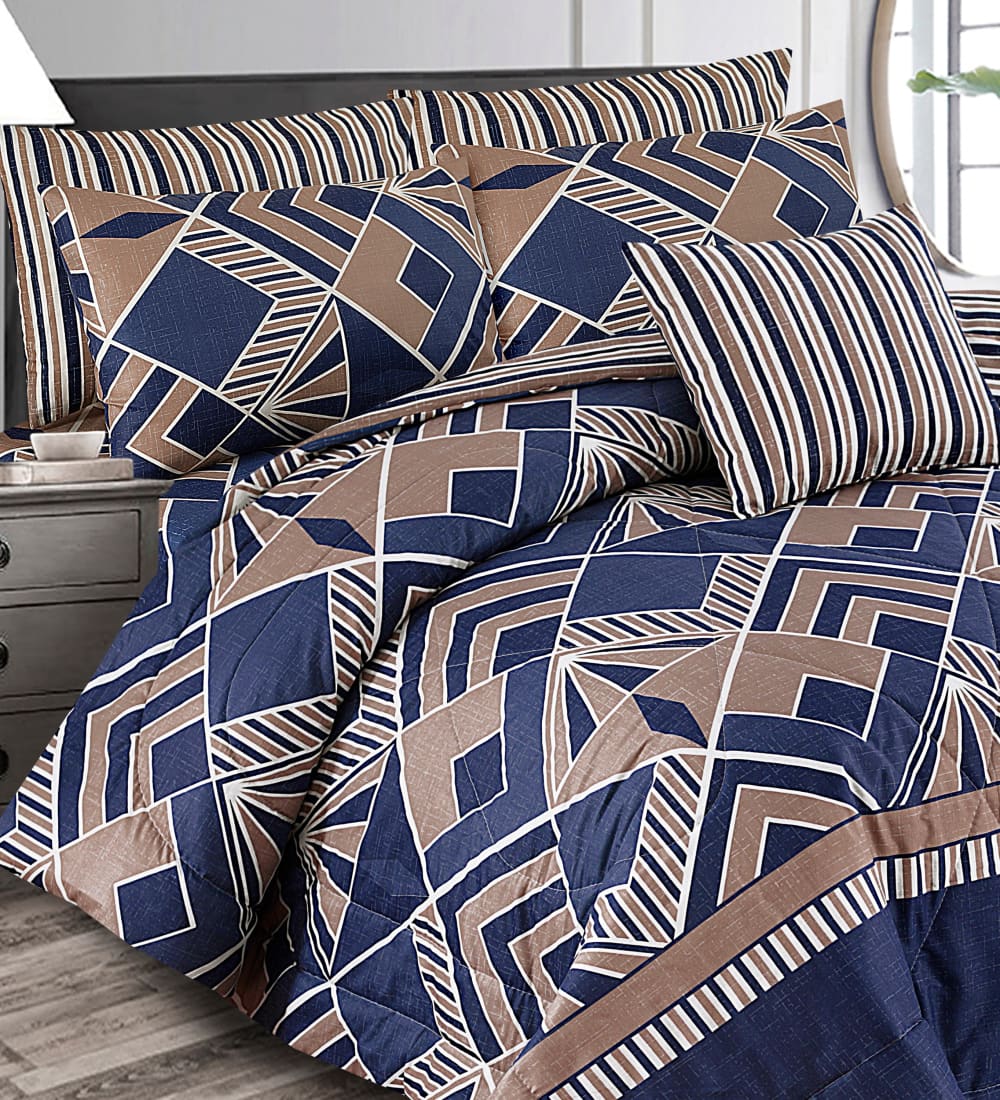 7 Pcs Comforter Set Mh-762 Quilts & Comforters