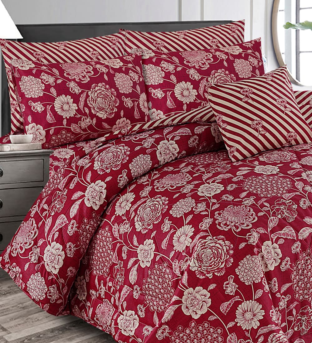 7 Pcs Comforter Set Mh-765 Quilts & Comforters