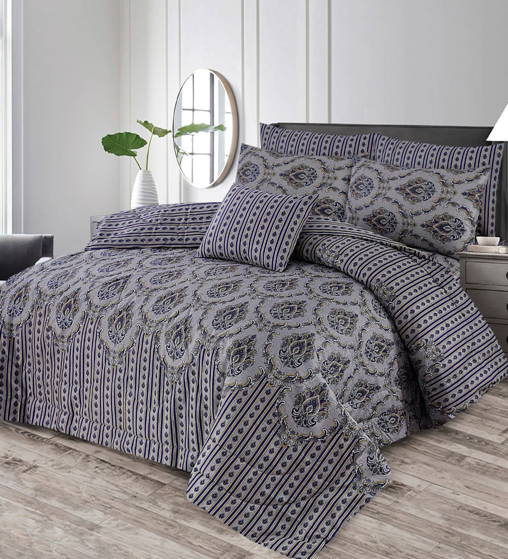 7 Pcs Comforter Set Mh-767 Quilts & Comforters