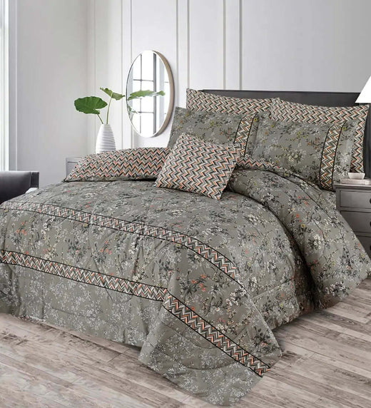 7 Pcs  Comforter Set Mh-768