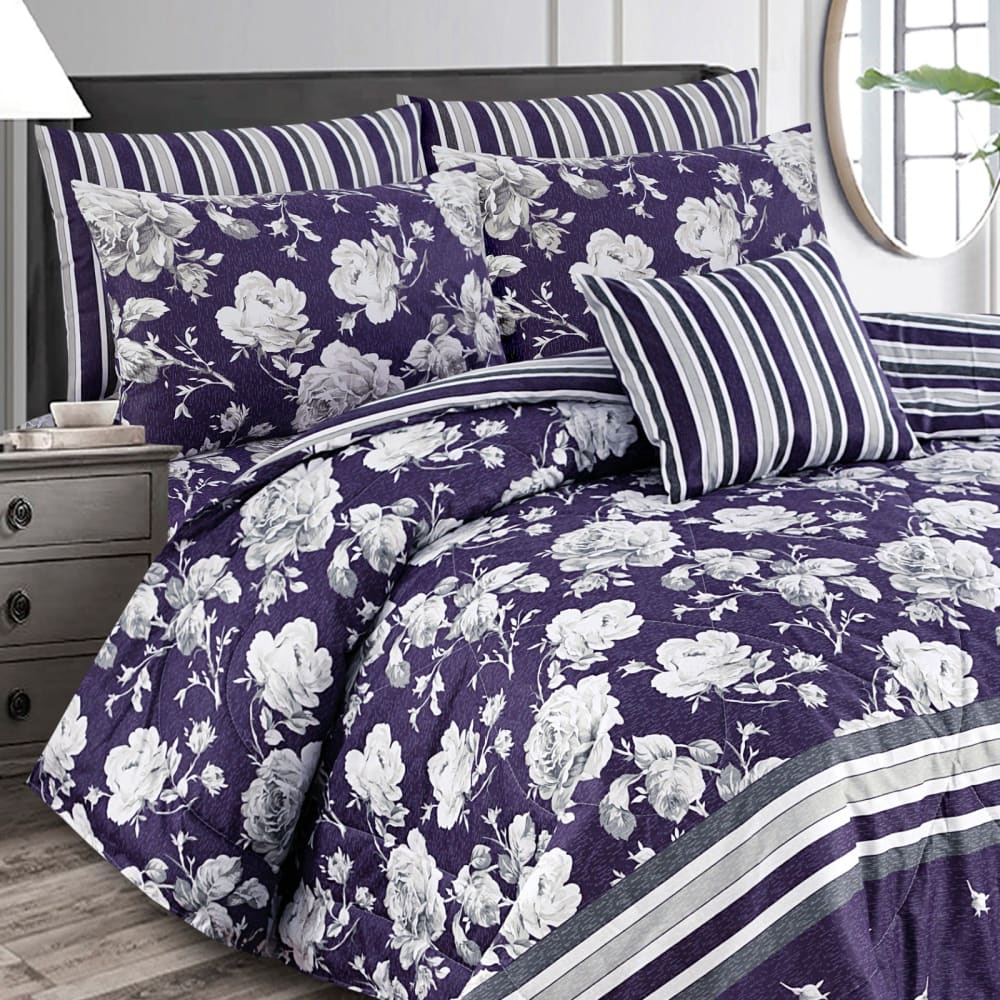 7 Pcs Comforter Set Mh-773 Quilts & Comforters