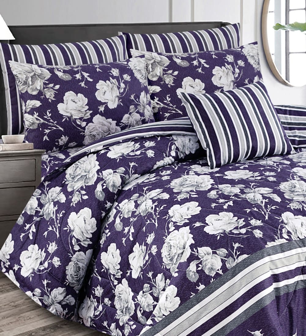 7 Pcs Comforter Set Mh-773 Quilts & Comforters