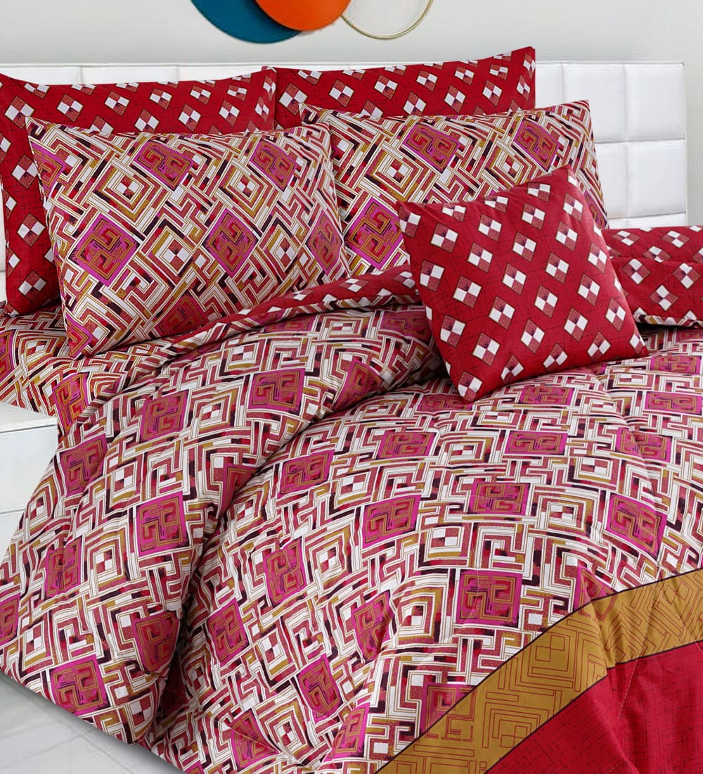 7 Pcs Comforter Set Mh-774 Quilts & Comforters