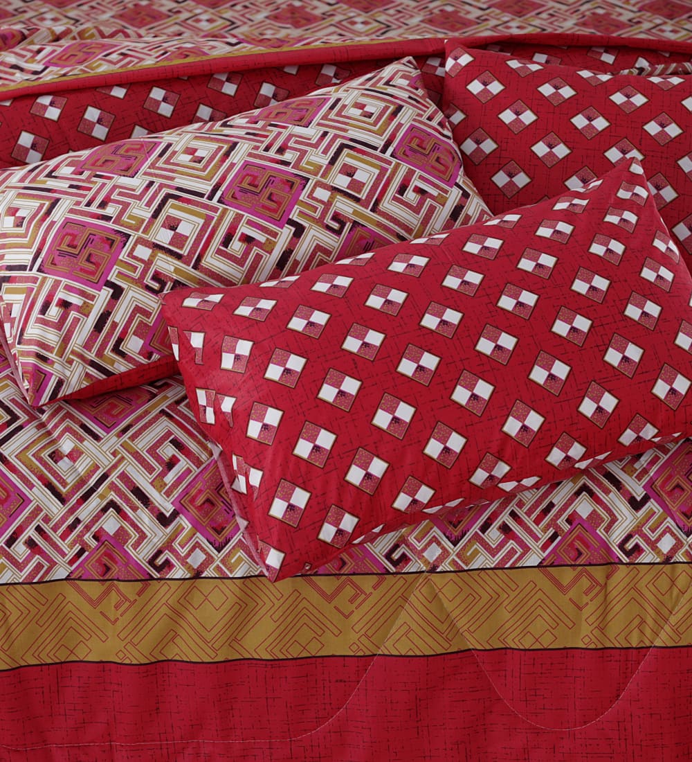 7 Pcs Comforter Set Mh-774 Quilts & Comforters