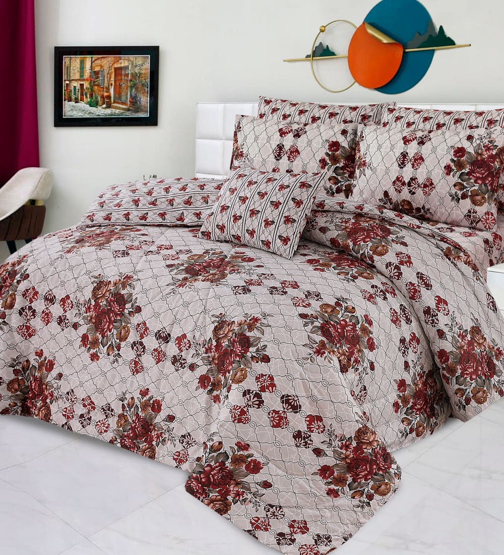 7 Pcs Comforter Set Mh-779 Quilts & Comforters