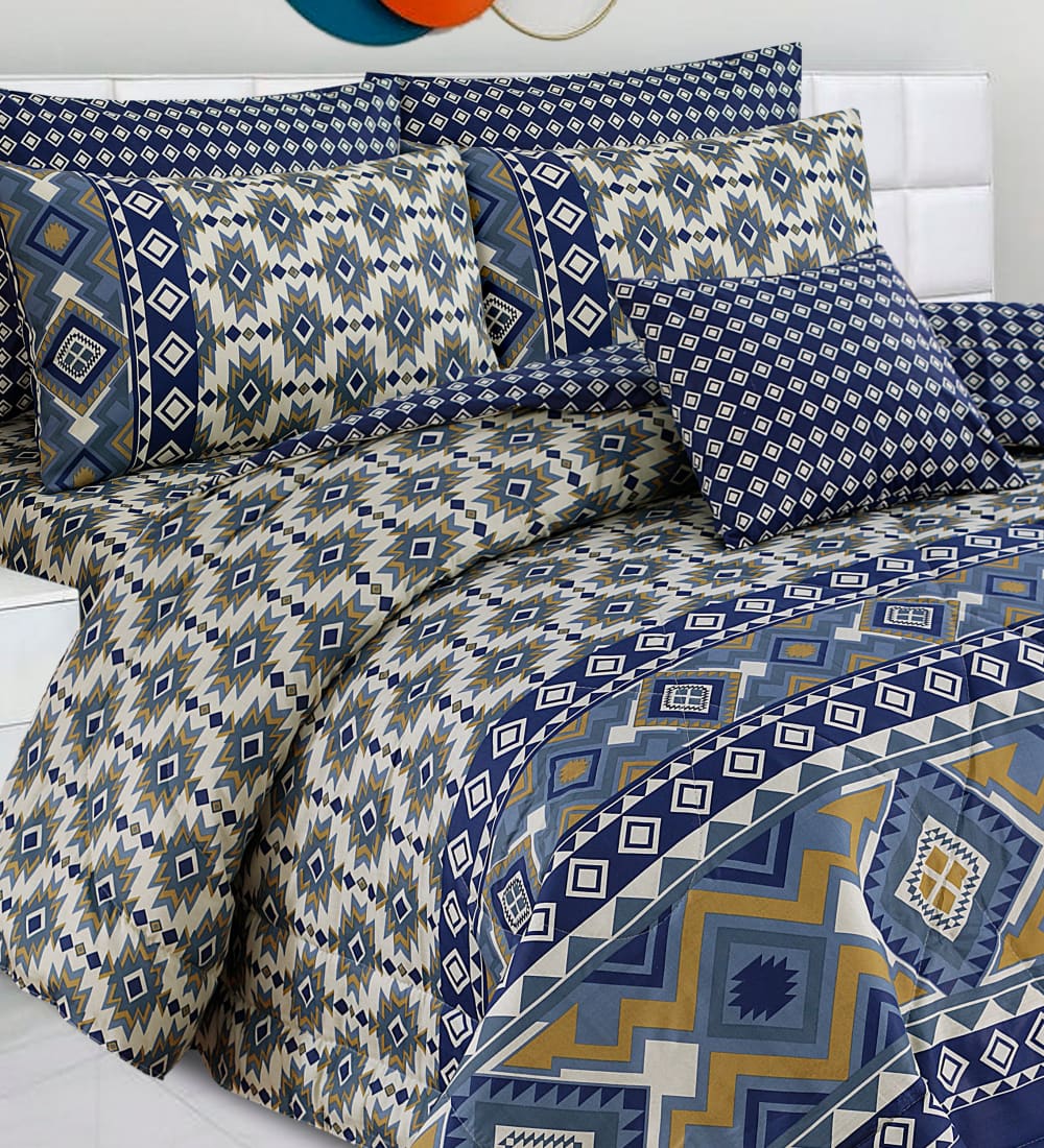 7 Pcs Comforter Set Mh-781 Quilts & Comforters