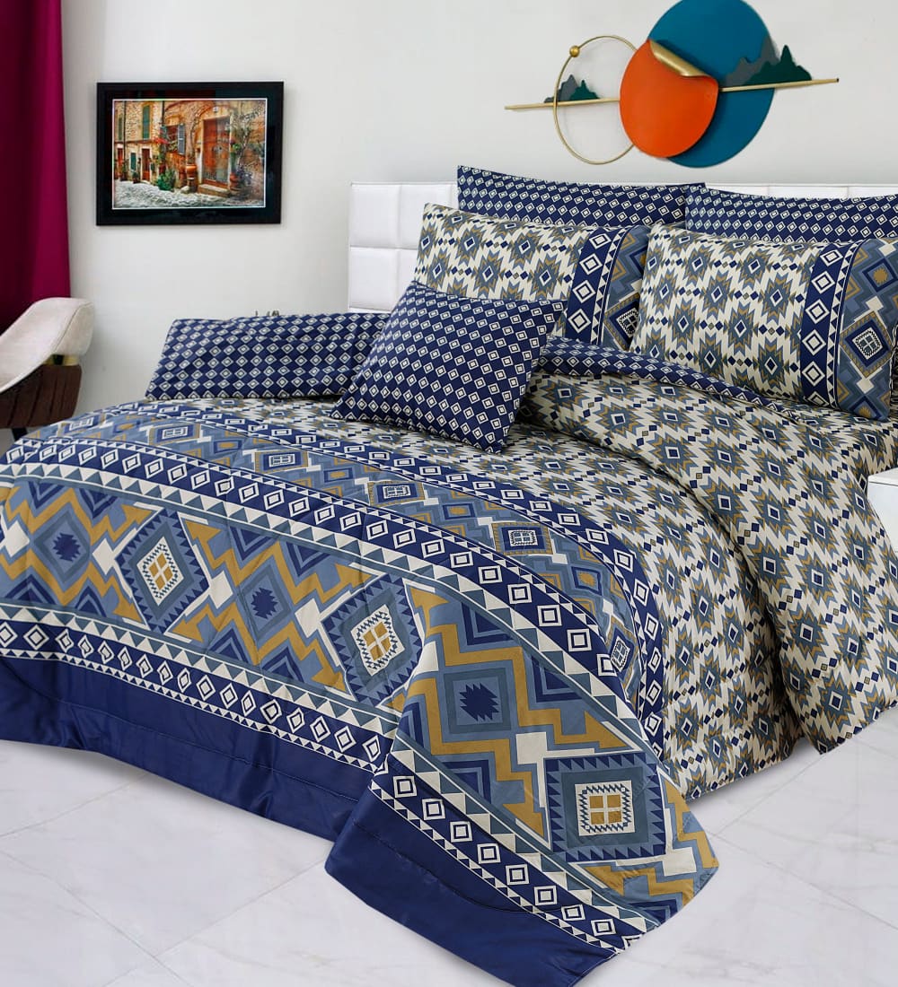 7 Pcs Comforter Set Mh-781 Quilts & Comforters