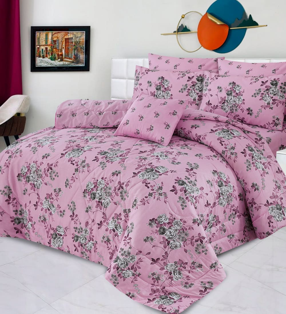 7 Pcs Comforter Set Mh-783 Quilts & Comforters