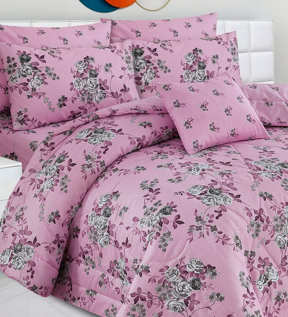 7 Pcs Comforter Set Mh-783 Quilts & Comforters