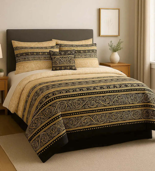 7 Pcs  Comforter Set Mh-784