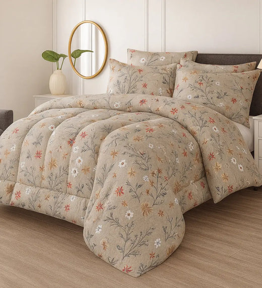 7 Pcs  Comforter Set Mh-829