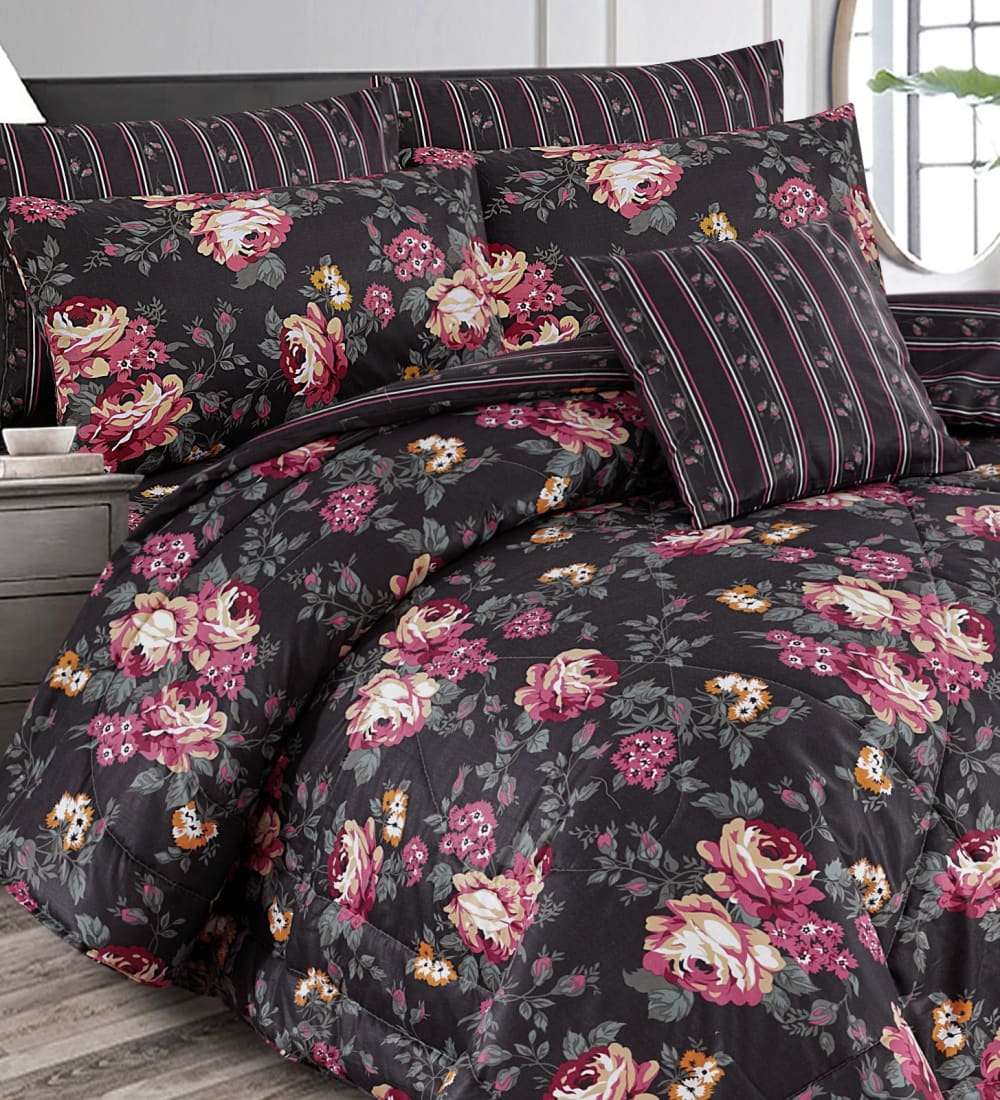 7 Pcs Comforter Set S-16 Quilts & Comforters