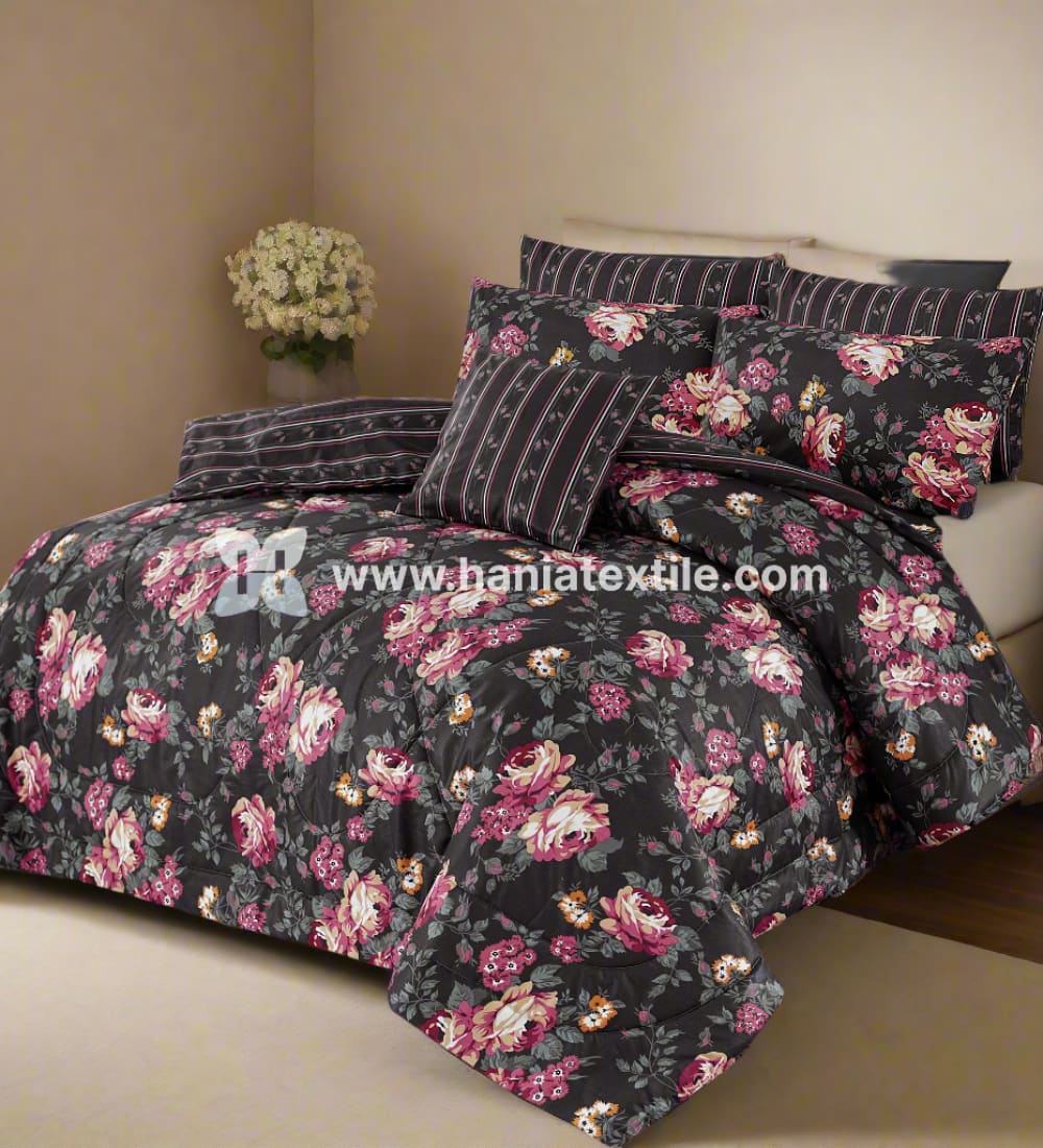 7 Pcs Comforter Set S-16 Quilts & Comforters