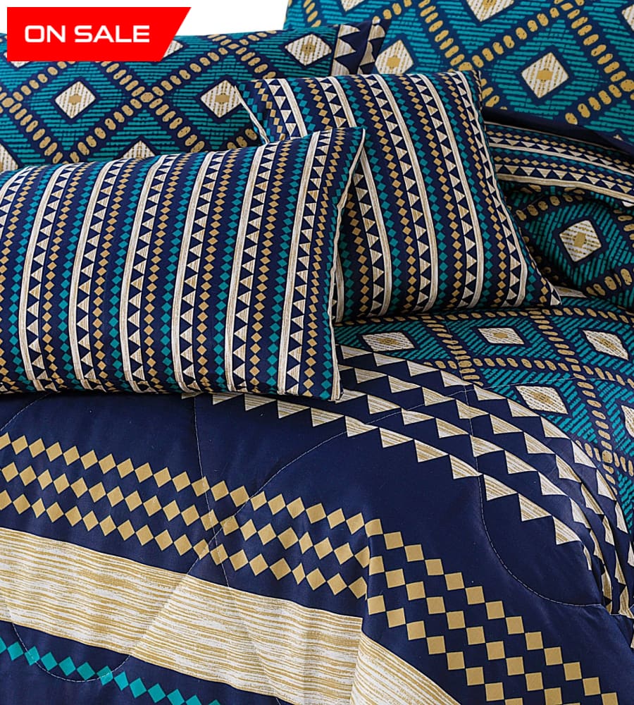 7 Pcs Summer Comforter Set 930 Quilts & Comforters