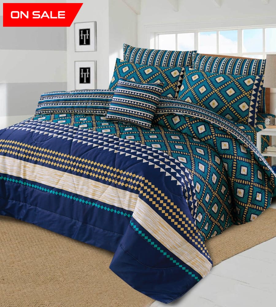 7 Pcs Summer Comforter Set 930 Quilts & Comforters