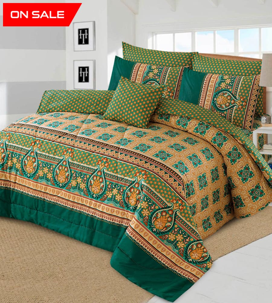 7 Pcs Summer Comforter Set 937 Quilts & Comforters