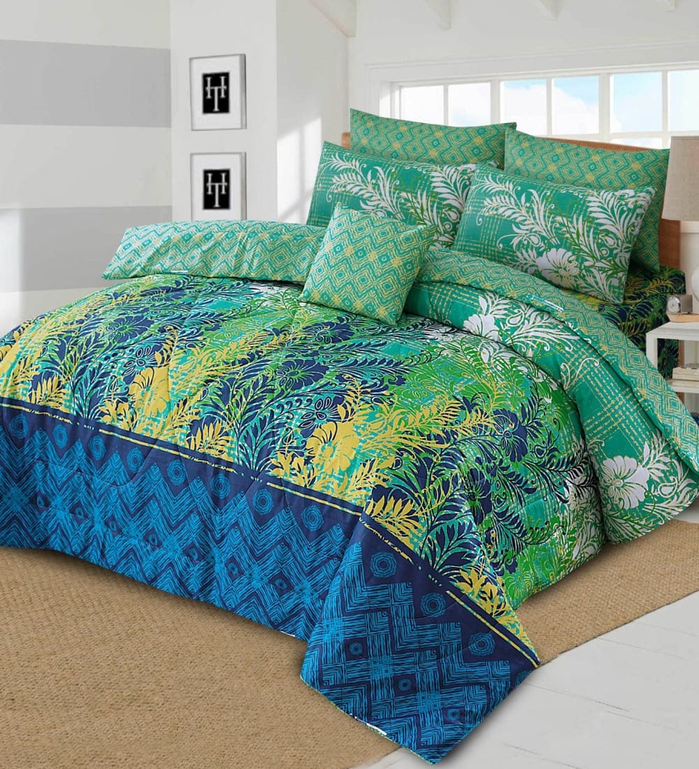 7 Pcs Summer Comforter Set Mh-723 Quilts & Comforters