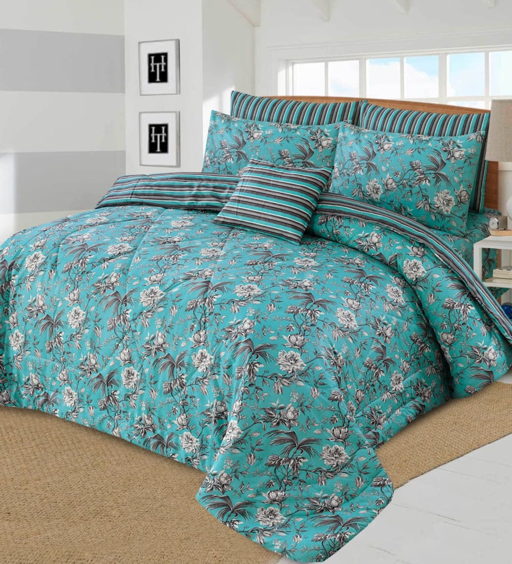 7 Pcs Summer Comforter Set Mh-729 Quilts & Comforters