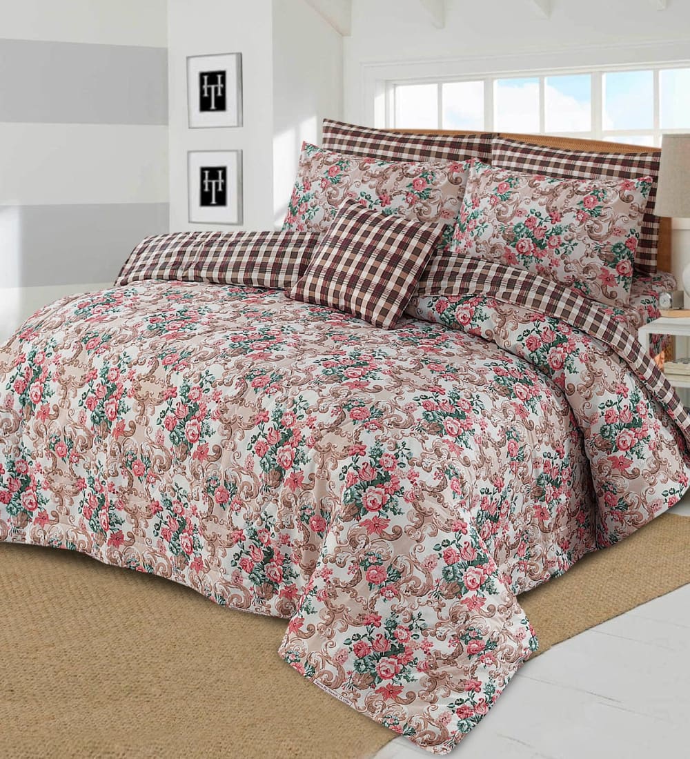 7 Pcs Summer Comforter Set Mh-745 Quilts & Comforters