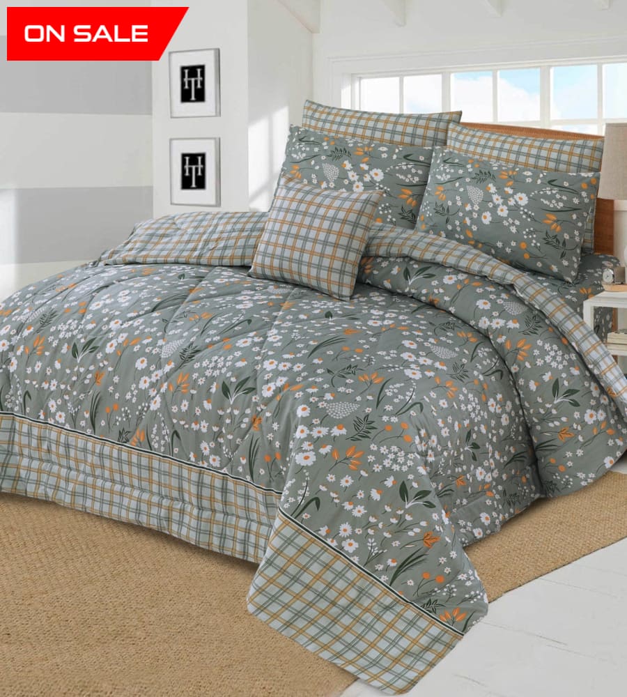 7 Pcs Summer Comforter Set Sj04 Quilts & Comforters