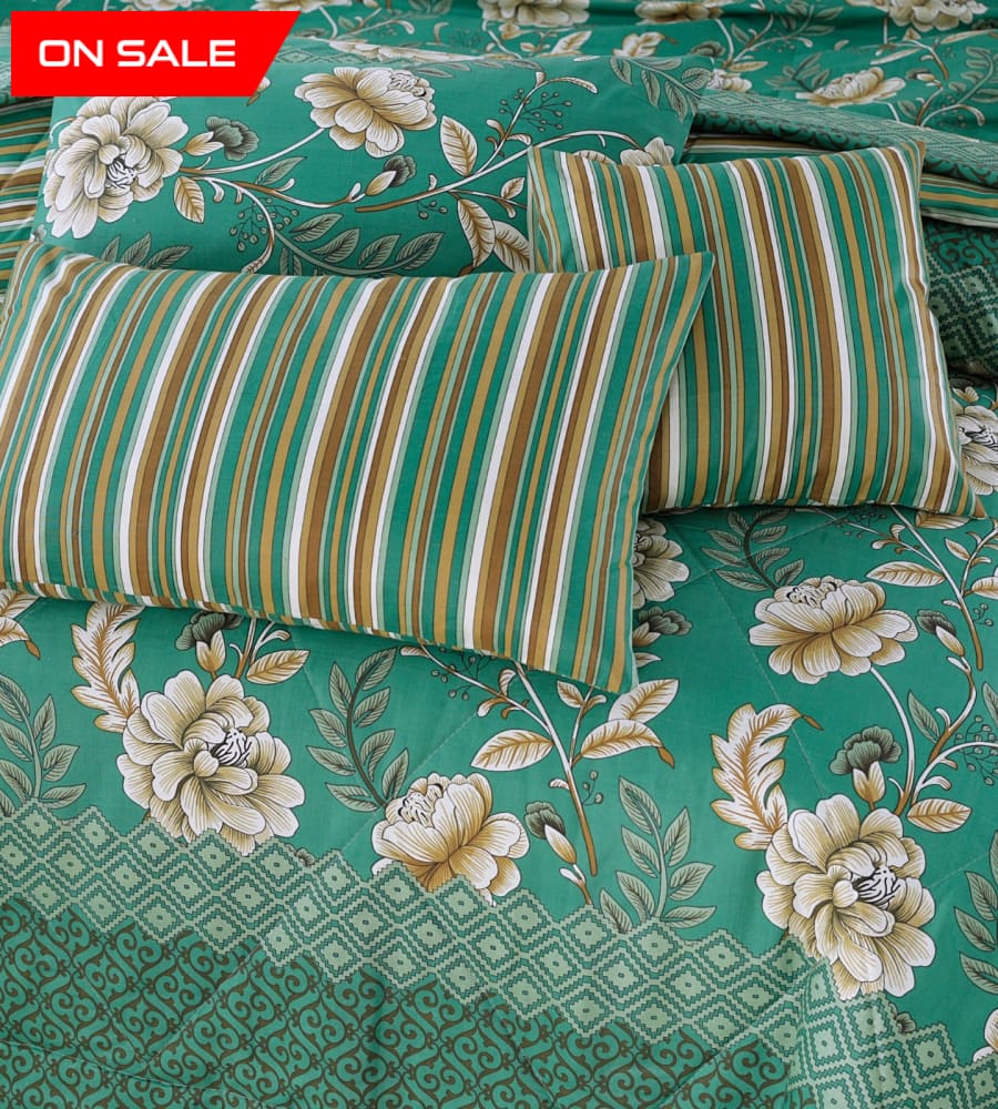 7 Pcs Summer Comforter Set Tokyo Quilts & Comforters