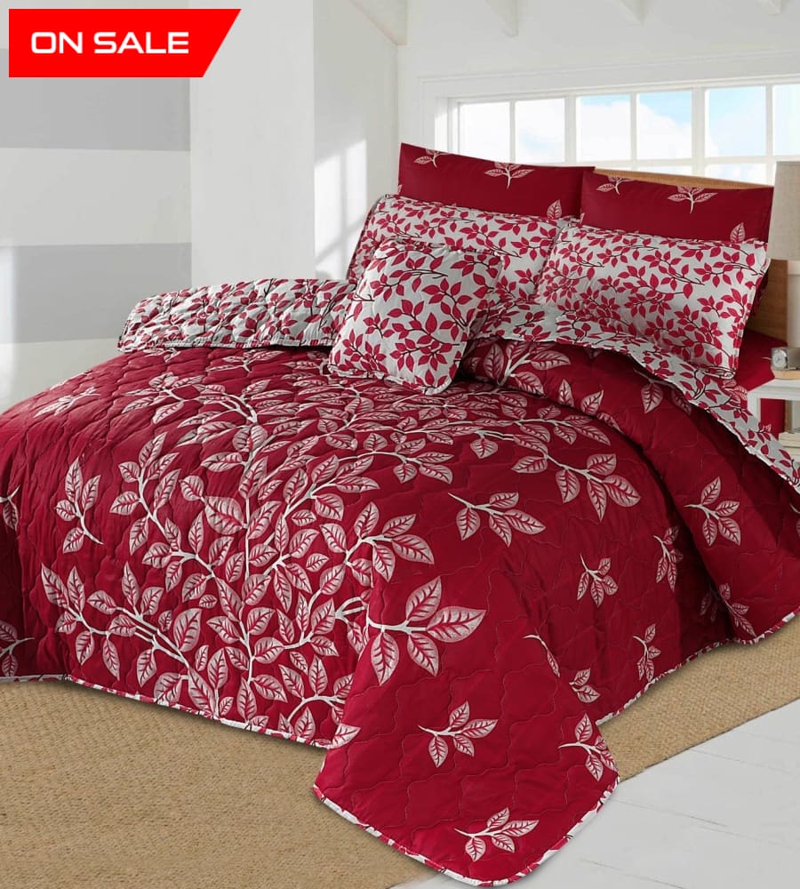 7Pcs Comforter Set Pcs Nc - 110 Quilts & Comforters