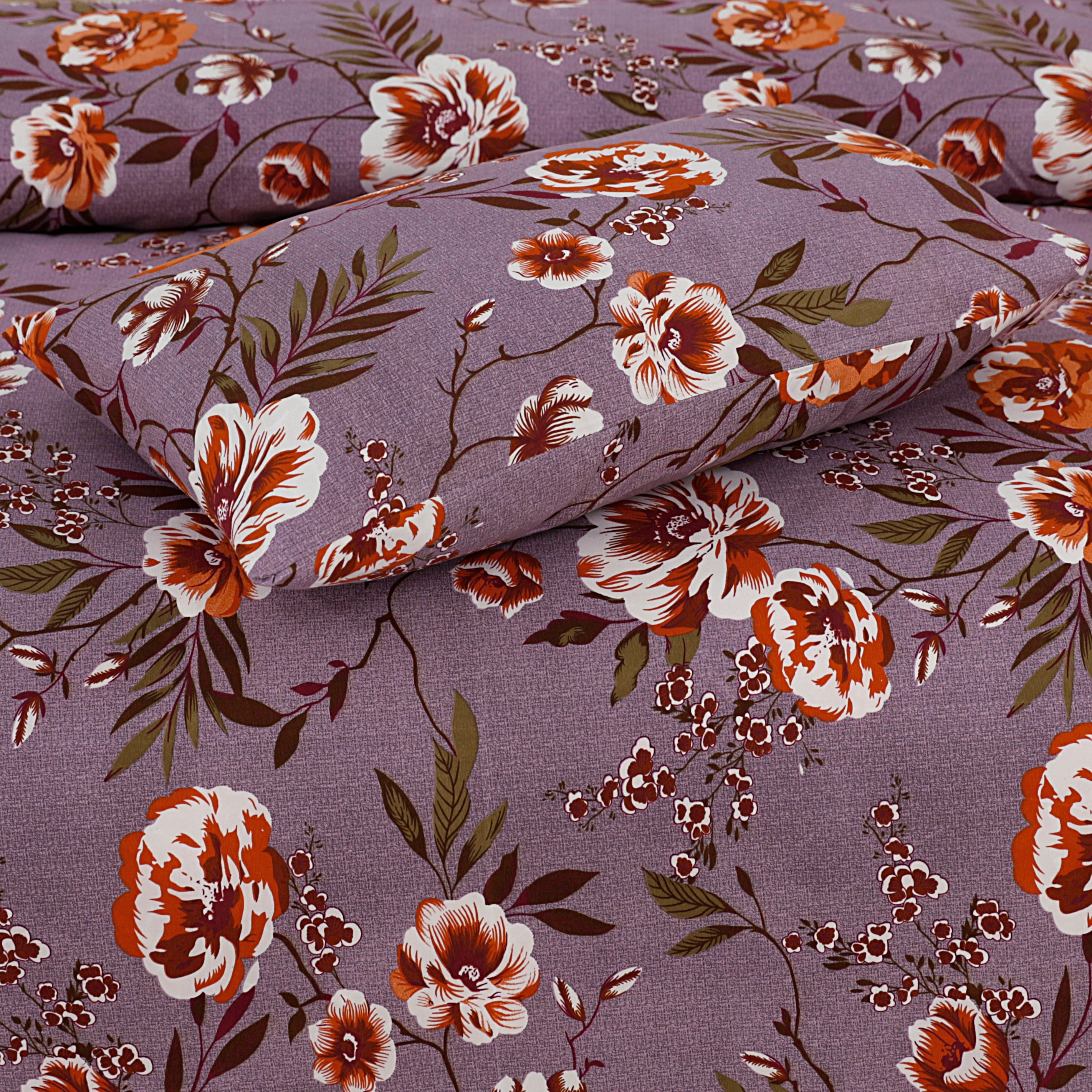 Pure Cotton 3pc Bedsheet Set B2507 Bed Sheets