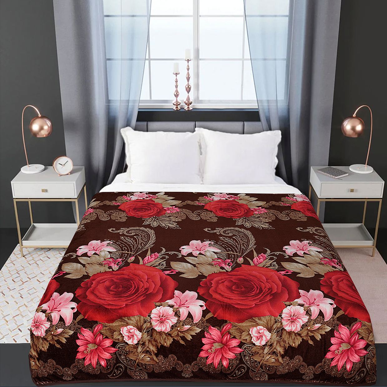 Microfiber Plush Blanket BL-07