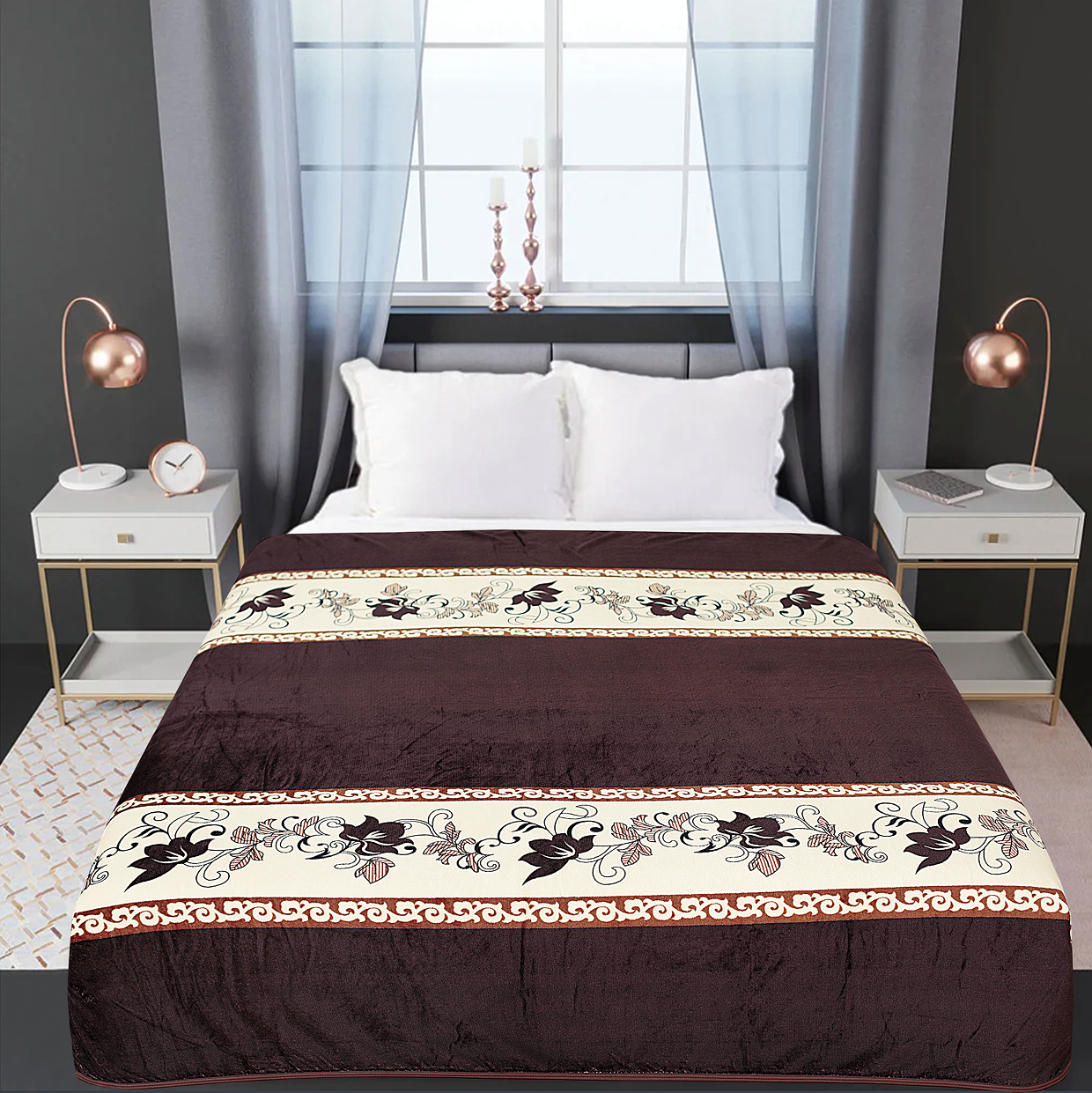 Microfiber Plush Blanket BL-12