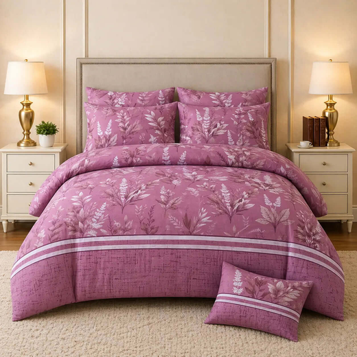 7 Pcs  Comforter Set Mh-864