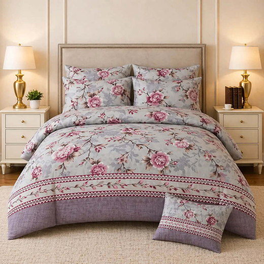 7 Pcs  Comforter Set Mh-863