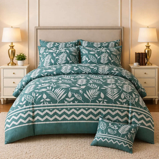 7 Pcs  Comforter Set Mh-862