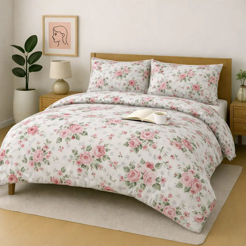 Cotton 3pc Bedsheet Set  MN-48