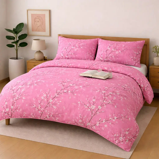 Cotton 3pc Bedsheet Set  MN-43