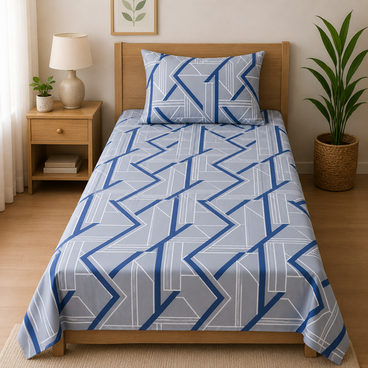 Single Bedsheet Pure Cotton D-700