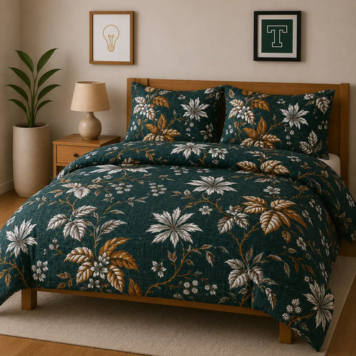 Pure Cotton 3pc Bedsheet Set WF-464