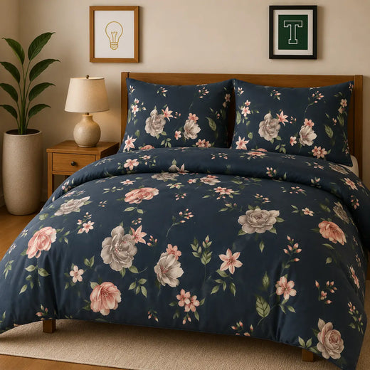 Cotton 3pc Bedsheet Set WF-455