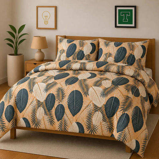 Cotton 3pc Bedsheet Set WF-484