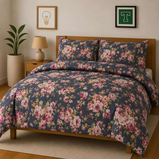 Cotton 3pc Bedsheet Set WF-483